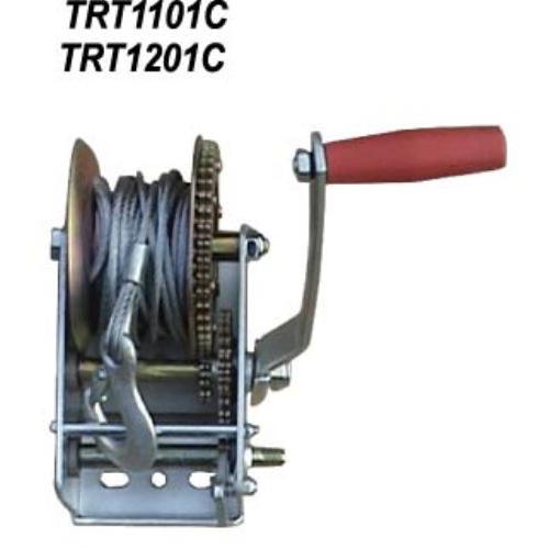 Ручная лебедка (стальной трос) 1000 LBS/450 кг (TRT1101C) (TRT1101C/N42191)