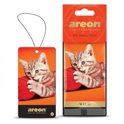 Освежитель воздуха AREON сухой листик Wild Small Tiger (AW05)