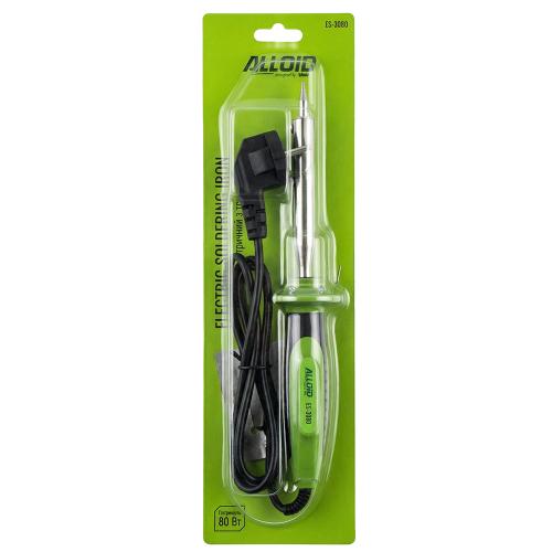 Паяльник електричний з тримачем 80 Вт Alloid ES-3080