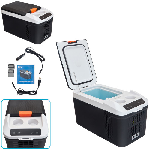 Термоелектричний холодильник 15 л VL-15 (12V / 24V / 220V)