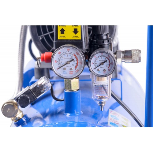 Компрессор воздушный безмасляный 230 В/50 Гц; 30 л; 125 л/мин; EnerSol ES-AC125-30-2OF