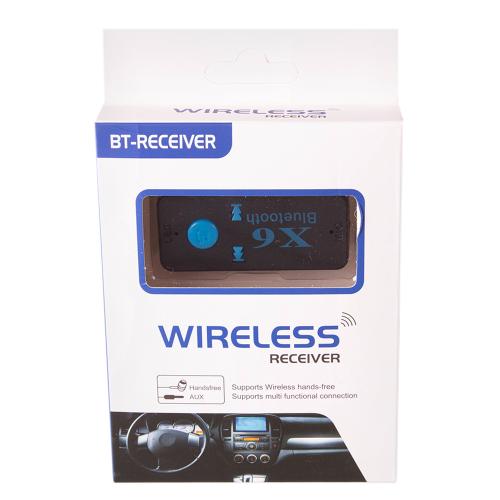 Аудіо адаптер Bluetooth 5.0, AUX 3.5мм (Х6)