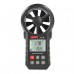 Анемометр крильчастий USB, Bluetooth 0,3-30 м/с, -10-45 °C WINTACT WT87B
