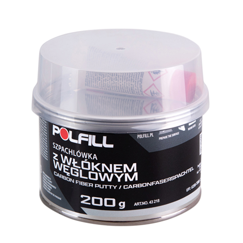 Polfill Шпатлевка с углеродным волокном Polfill из зат. 0,2kg (43218)