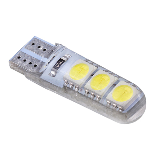 Лампа PULSO/габаритная/LED T10/W2.1x9.5d/W5W/6SMD-5050 static/12v/0.5w/240lm White (LP-132466)