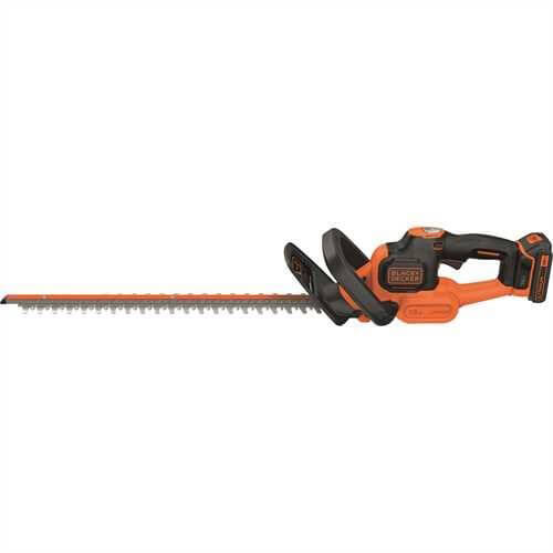 Кущоріз акумуляторний 50 см; діаметр гілок 18 мм; BLACK+DECKER GTC18502PC