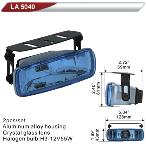 Фара дополнительная  DLAA 5040-BL/H3-12V-55W/128*43mm (LA 5040-BL)