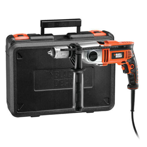 Дрель сетевая ударная 750 Вт; BLACK+DECKER KR7532K