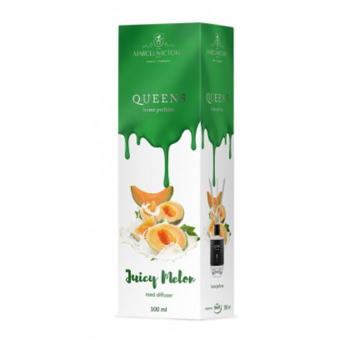 Ароматизатор рідкий для дому/офісу Tasotti "Car & Home" QUEENS White 100ml Juicy Melon (100252)