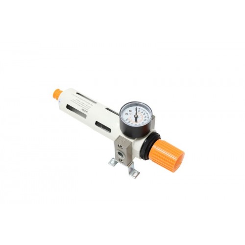 Фільтр-регулятор з манометром "Profi" 1/4" (1300 л/хв, 16bar, 5мк) RKFC RF-702214