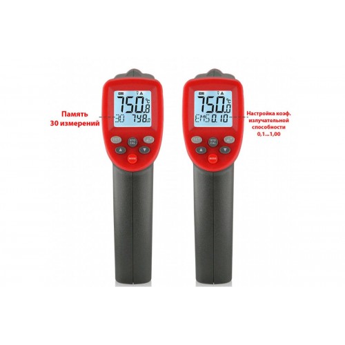 Пирометр бесконтактный цифровой -50-750°C WINTACT WT700
