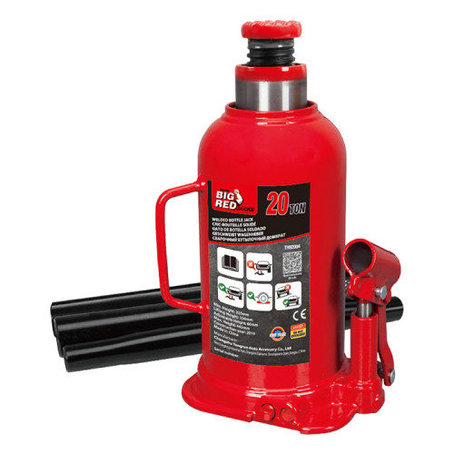 Домкрат гидравлический бутылочный 20 т (235-445 мм, горизонтальная работа) TORIN TH92004C