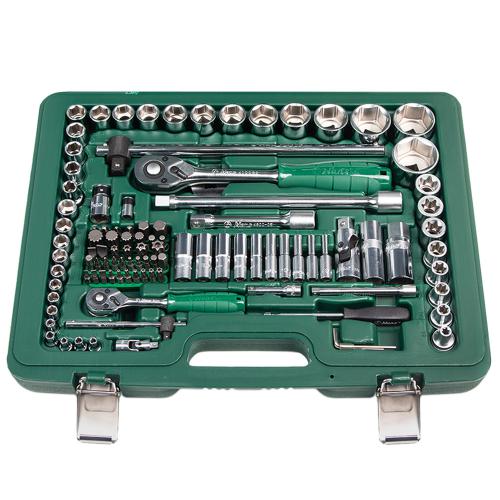 HANS. Набор инструмента 158 предм 1/4", 1/2" (TK-158E) (ТК-158E)