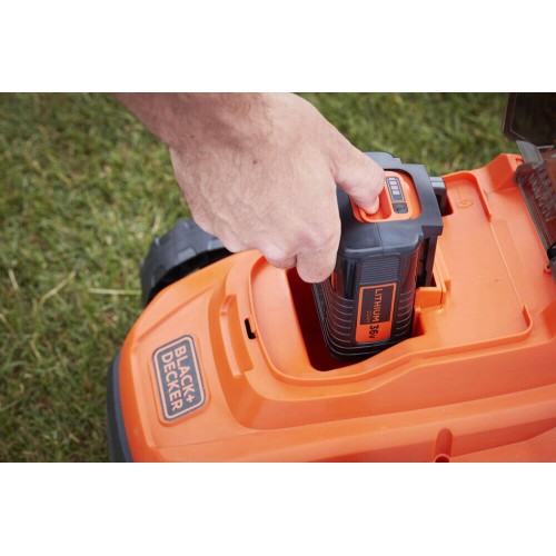 Газонокосарка акумуляторна 32 см; BLACK+DECKER BCMW3336L2