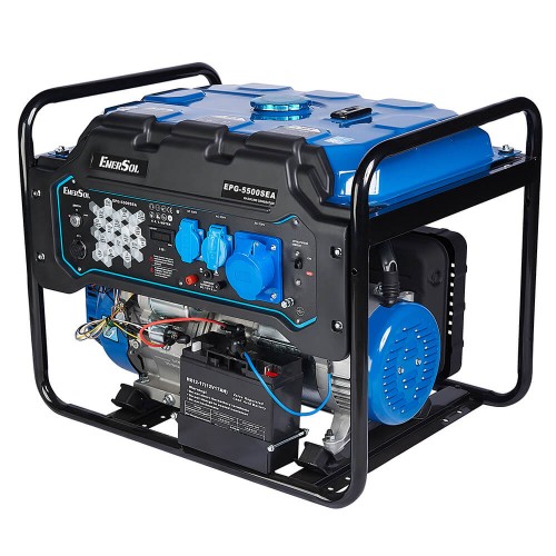 Генератор бензиновый 5.5 кВт; EnerSol EPG-5500SEA
