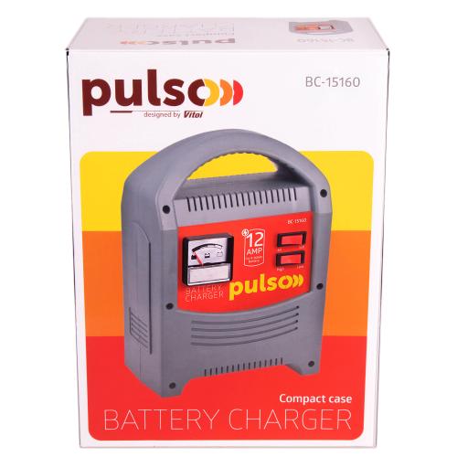 Зарядное устр-во PULSO BC-15160 6&12V/12A/9-160AHR/стрел.индик. (BC-15160)