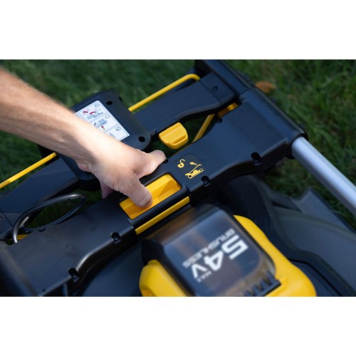 Газонокосилка аккумуляторная бесщёточная 53 см; DeWALT DCMWP500N