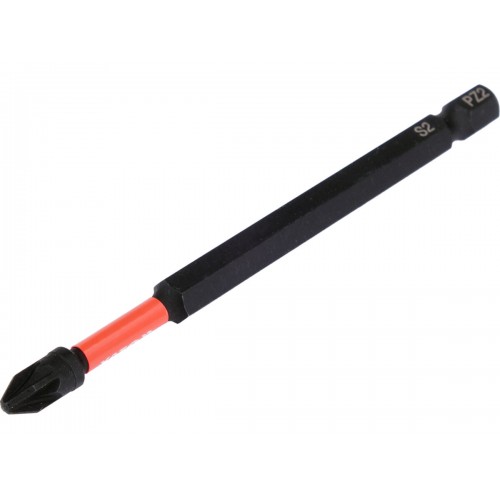 Бита ударная YATO PZ2 × 100 мм, шестигранный хвостовик 1/4" YT-78064