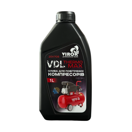 Масло компрессорное VIROK VDL THERMO MAX 1 л 20V705