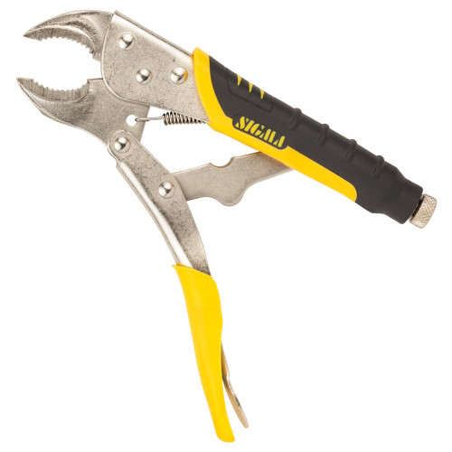 Клещи зажимные универсальные полукруглые 250 мм CrV SIGMA 4340271