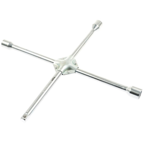 Ключ-крест баллонный 17×19×21×1/2" PROFI (усиленный) SATRA S-CROSS