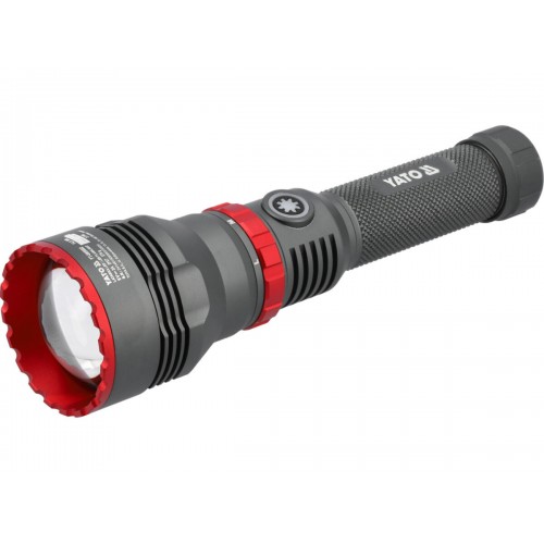 Фонарь LED-диодный YATO Li-Ion 3.7 В, 4 АГод, 10Вт, зарядка от USB-C YT-085602