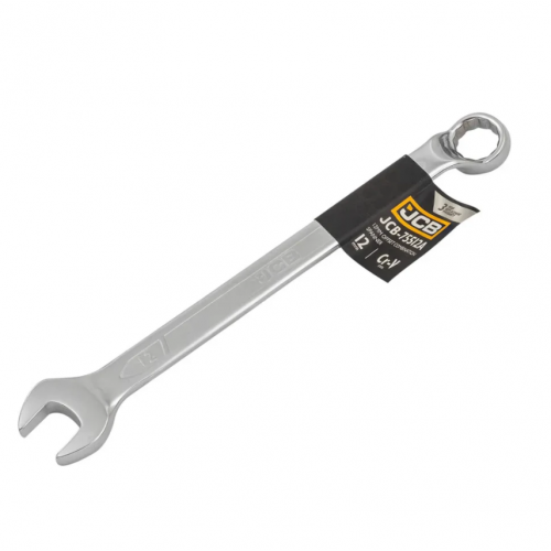 Ключ гаечный рожково-накидной 12 мм, изогнутый на 75° JCB Tools JCB-75512A