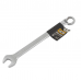 Ключ гаечный рожково-накидной 12 мм, изогнутый на 75° JCB Tools JCB-75512A