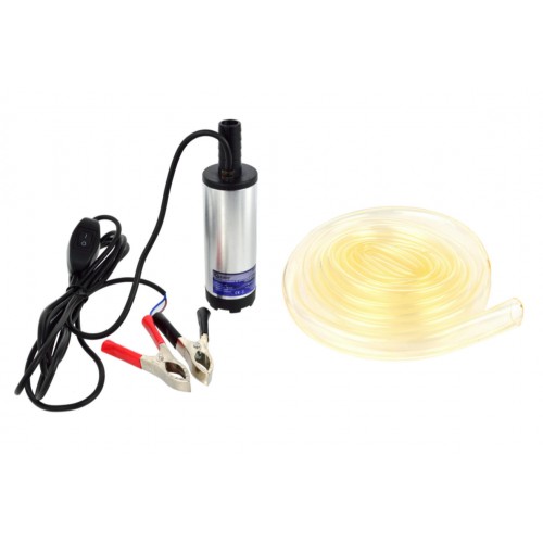 Насос для топлива погружной 12v 37 мм + шланг 3 м GEKO G00942