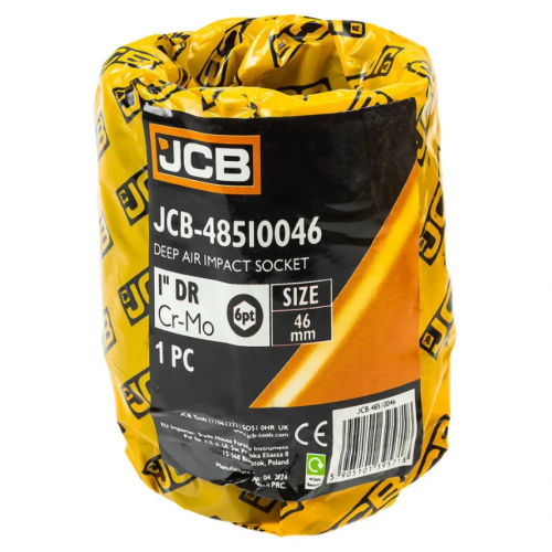 Головка ударна глибока 1" 46 мм (6-гранна) JCB Tools JCB-48510046