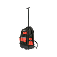Рюкзак для инструментов YATO на колесах 370x230x570 мм, 48 л с телескопической ручкой YT-74288 