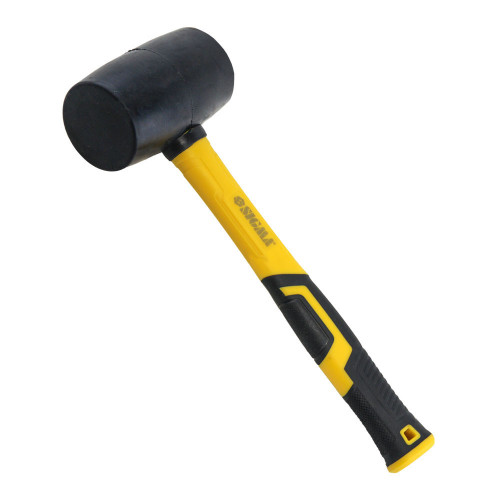 Киянка резиновая черная 450 г фиберглассовая рукоятка SIGMA (4317361)