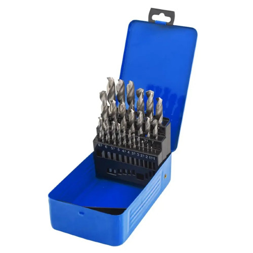 Набір свердел по металу HSS 1-13 мм, 25 предметів Scheppach SCH-924U25