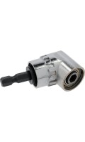Тримач-адаптер викруткових насадок кутовий STHOR 65838, HEX 1/4", 37 мм, 105°