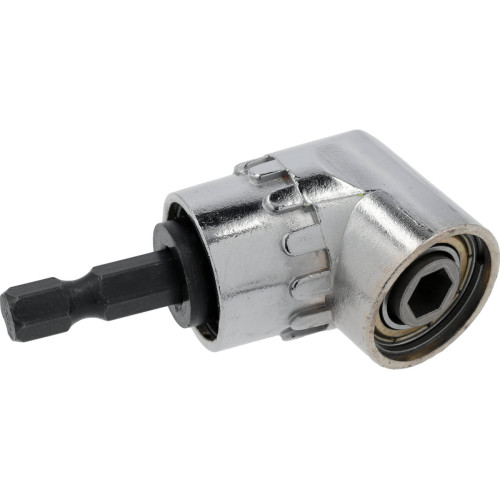 Тримач-адаптер викруткових насадок кутовий STHOR 65838, HEX 1/4", 37 мм, 105°