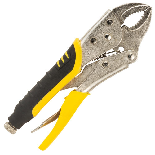 Клещи зажимные универсальные полукруглые 180 мм CrV SIGMA 4340251