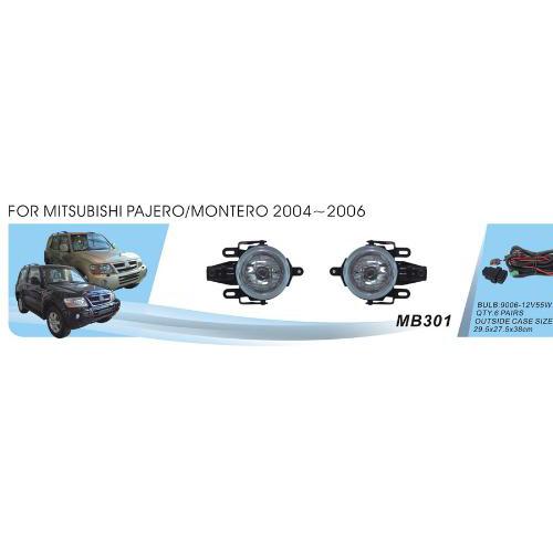 Фары доп.модель Mitsubishi Pajero 2005-2007/MB-301/HB4(9006)-12V51W/эл.проводка (MB-301)