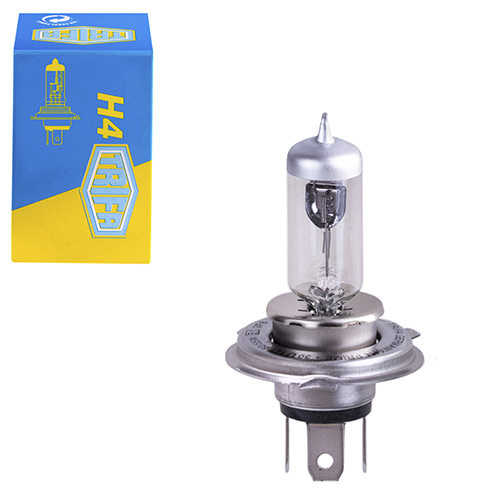 Лампа автомобильная  Галогенная лампа для фары Trifa H4 12V 60/55W PRIME (51661)