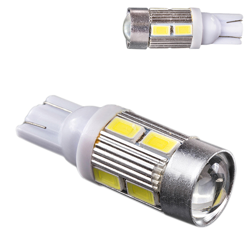Лампа PULSO/габаритная/LED T10/W2.1x9.5d/W5W/10SMD-5630/12v/1w/150lm White (LP-134046)