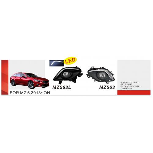 Фары доп.модель Mazda 6 2013-15/MZ-563/H11-12V55W/эл.проводка (MZ-563)