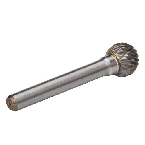 Борфреза твердосплавная по металлу Alloid Pro , тип D, D-12мм, d-6мм, L-56мм