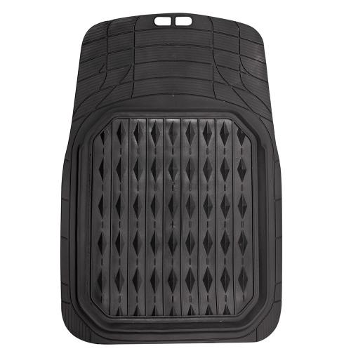 Коврики PVC КУ-16049 BK 5шт./компл. черные 75x52 52x47 50х23 (КУ-16049 BK)