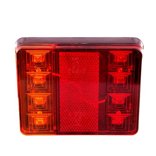 Фонарь задний BL-64908 8LED/12V/120х95х23mm/2шт (BL-64908)