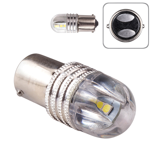 Лампа PULSO/габаритная/LED 1157/S25/BAY15d/P21/5W/8SMD-5630/12v/2w/190lm White (LP-831907)