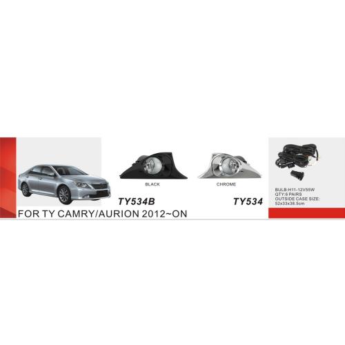 Фари дод. модель Toyota Camry 50 2011-14/TY-534B/H11-12V55W/ел. проводка (TY-534B Black)