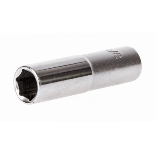 HANS. Торцевая головка глубокая 1/4" 6-гр. 12 мм (2300M12) (2300М12)