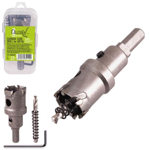 Alloid. Сверло корончатое твердосплавное по металлу 25мм (TS-20025)