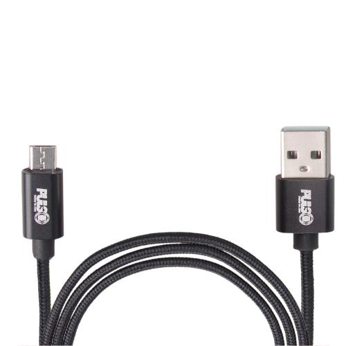 Кабель VOIN CC-1802M BK, USB - Micro USB 3А, 2m, black (быстрая зарядка/передача данных) (CC-1802M BK)