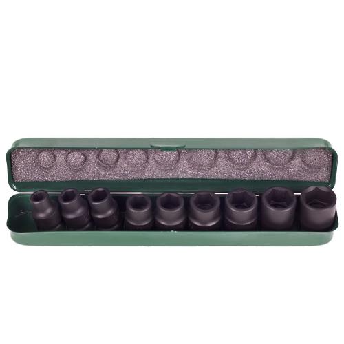 Набор ударных торцевых головок 1/2" DR(10-22) 9 пр. HANS 84609M