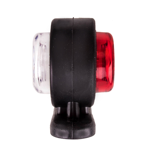 Габарит бело-красный 6 LED 12/24V малый на ножке 55*48*53мм (TH-400)